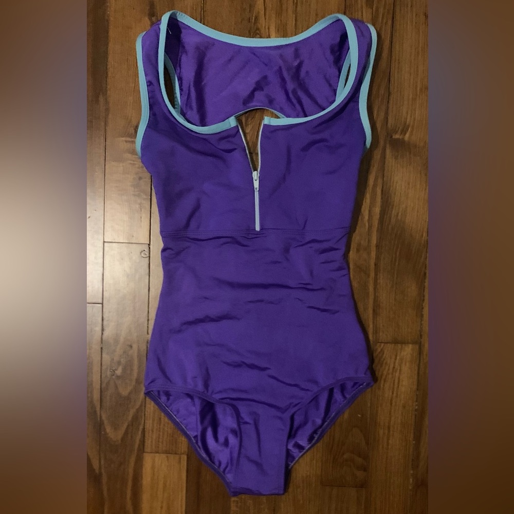Mariia leotard blue size small